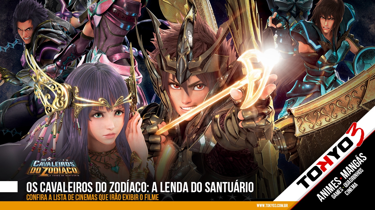 Os Cavaleiros do Zodíaco  Filme terá exibições gratuitas em São Paulo