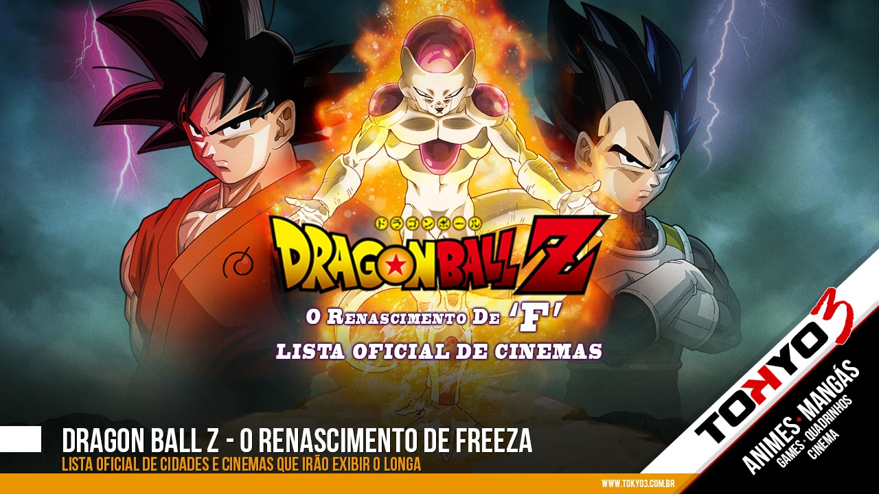 Filme Dragon Ball Z: O Renascimento de Freeza ganha pôster